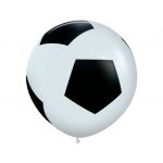 Оформление шарами с футбольным мячом