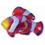 Фольгированный шар, Рыба-клоун (Фуксия)