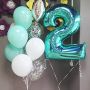 Купить фонтан шаров на 2 день рождения ребёнку