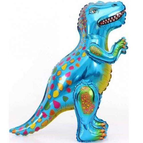 Ходячая фигура, динозавр Аллозавр, синий (64 см)