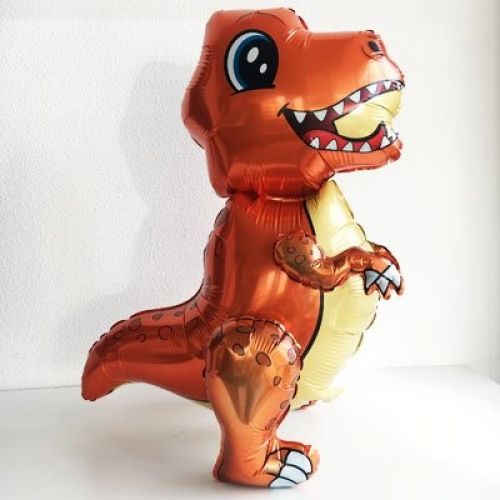 Ходячая Фигура, Маленький динозавр, Оранжевый (76 см)