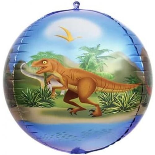 Шар "Динозавры - Сфера 3D" (61 см)