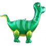 Фольгированный ходячий шар "Динозавр - Брахиозавр" (Зелёный, 64 см)