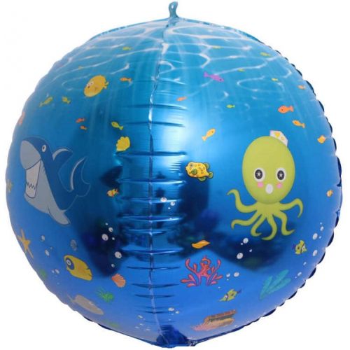 Шар Сфера 3D, Подводный мир (61 см)