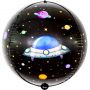 Шар сфера 3D, Космические приключения (61 см)