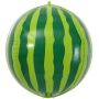 Фольгированный шар сфера 3D, Арбуз  (61 см)