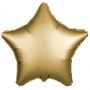 Фольгированная звезда Золото (сатин 46 см)